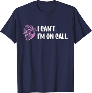 Cardiac Cath Lab Technologist Funny -Adults Black Small Modern Fun T-Shirt - T-Shirt | Navy