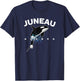 JUNEAU ALASKA Orca Killer Whale Watching Camping Vacation T-Shirt - T-Shirt | Navy