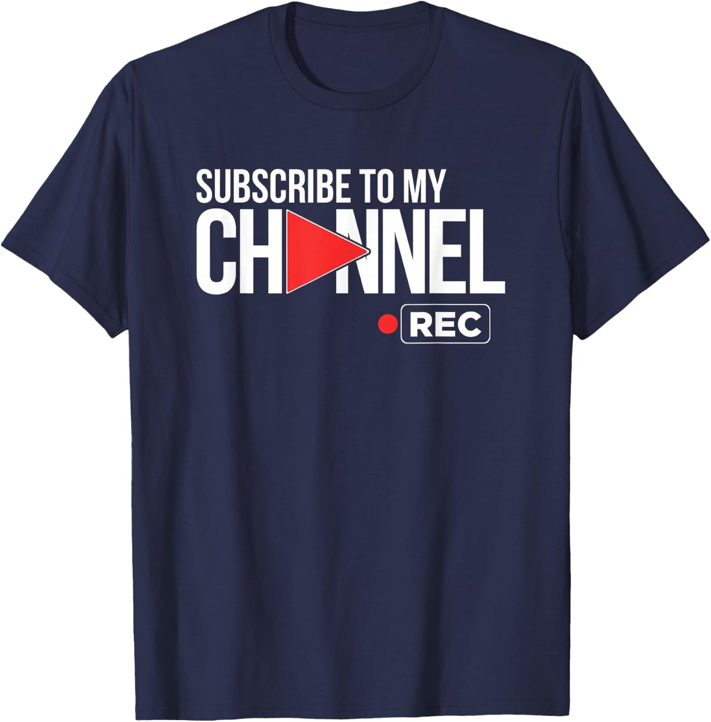 Video Sharing for Online Streaming Content Creators T-Shirt - T-Shirt | Navy