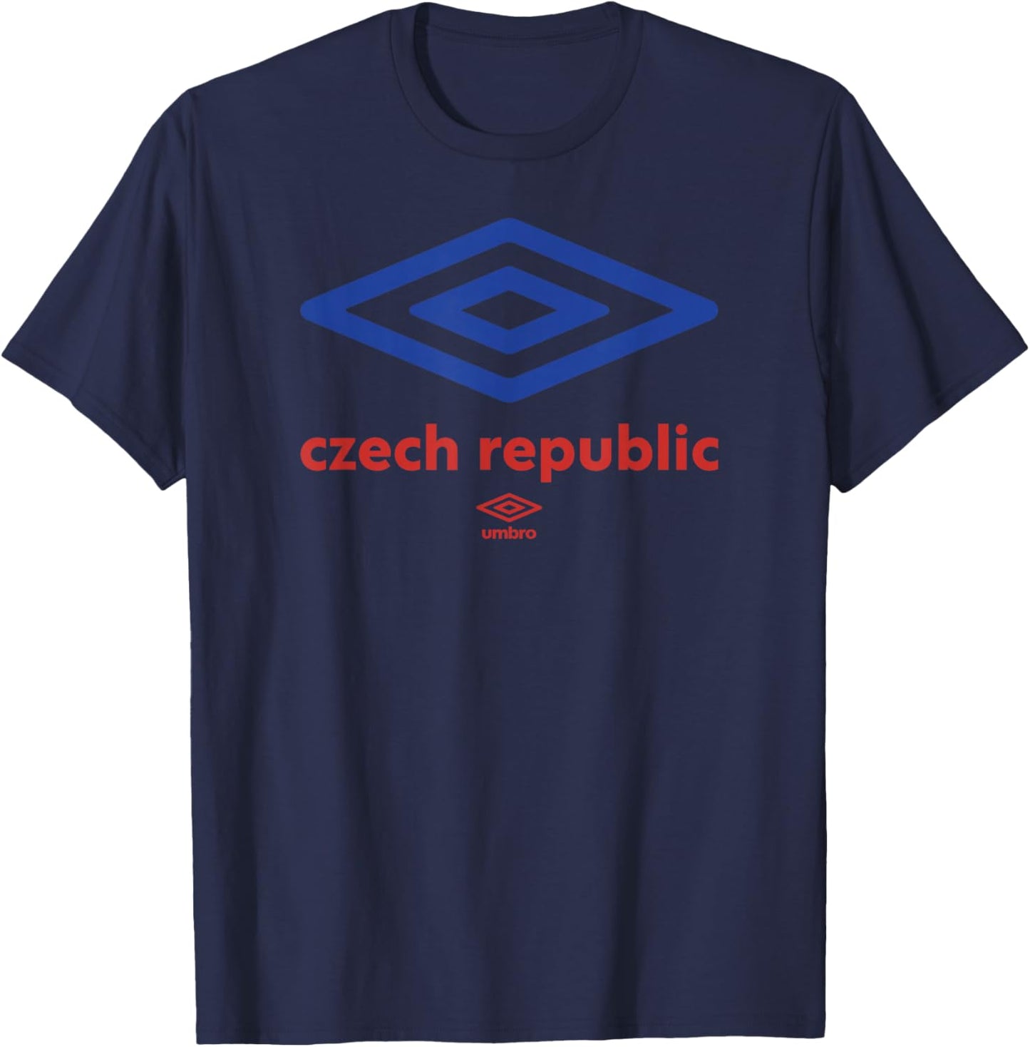 Umbro International Soccer Diamond Czech Republic Logo T-Shirt - T-Shirt | Navy