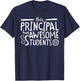 School Principal Gift With Awesome Students T-Shirt - T-Shirt | Navy