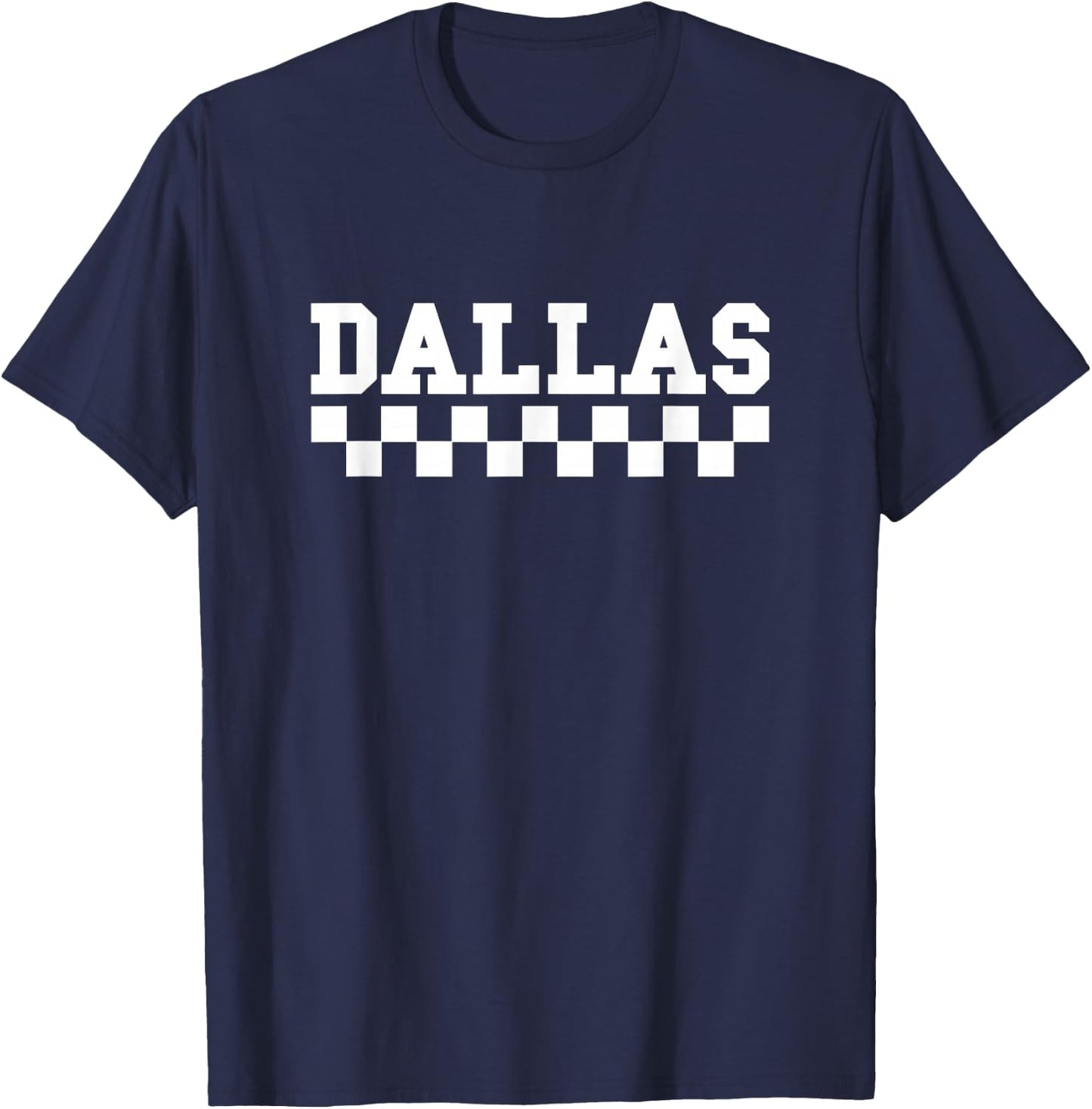 DALLAS - Throwback Design - Classic T-Shirt - T-Shirt | Navy