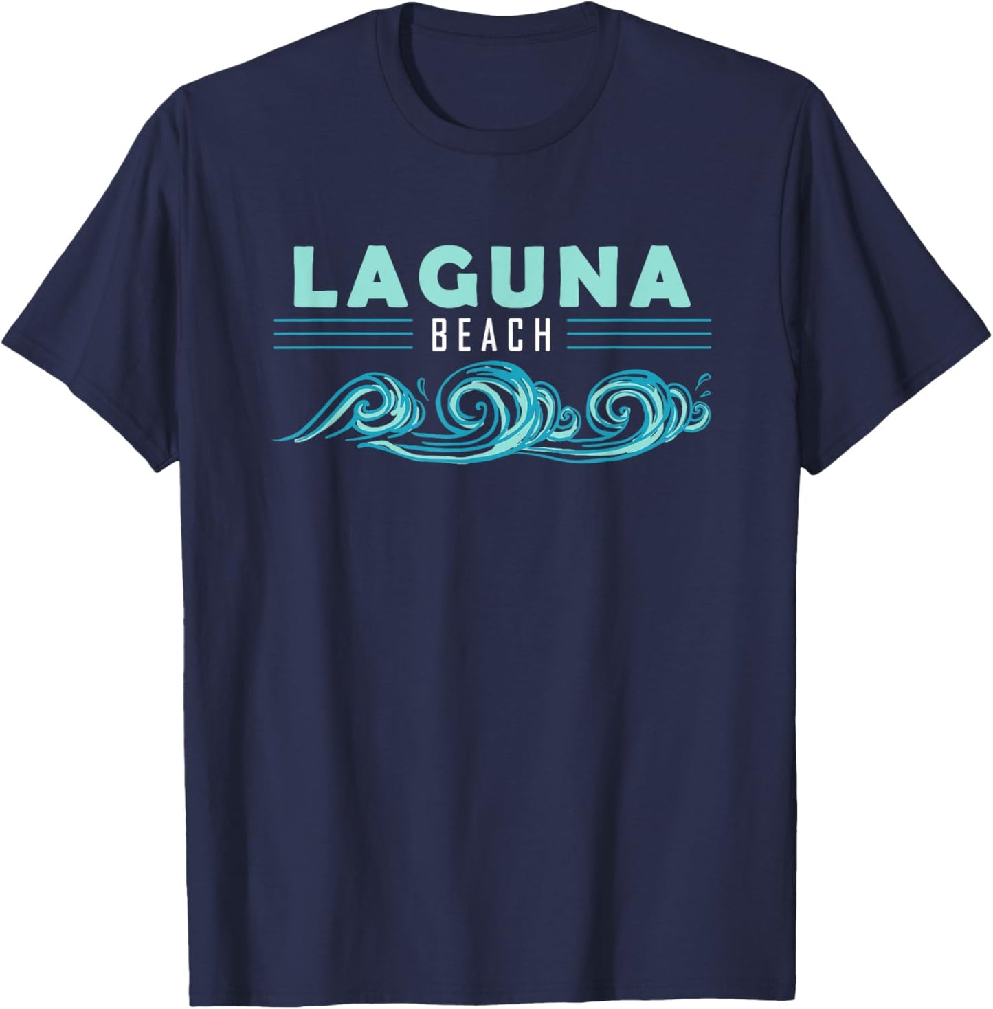 Laguna Beach California Souvenir T-Shirt - T-Shirt | Navy