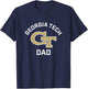 Georgia Tech Yellow Jackets Arched Dad T-Shirt - T-Shirt | Navy