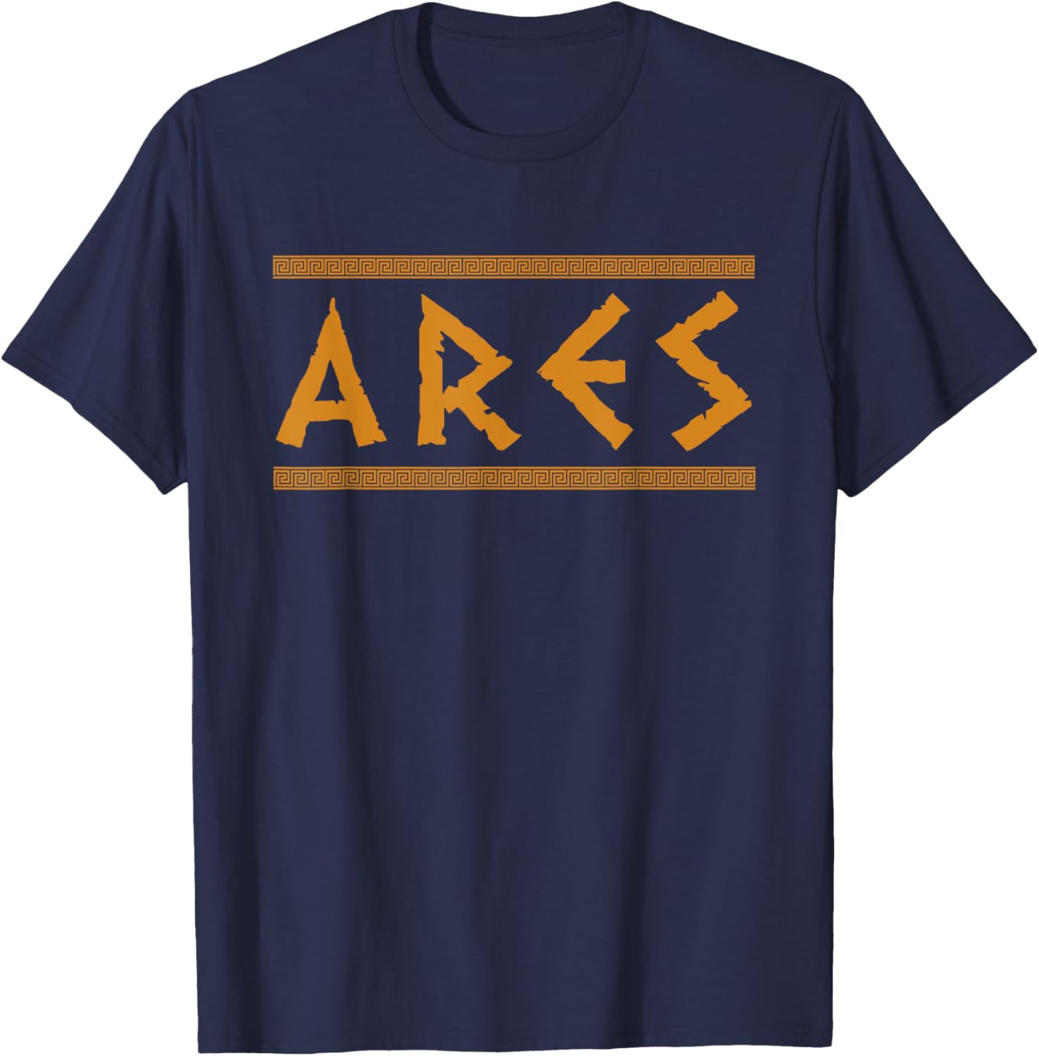 Agema Apparel -Adults Greek Mythology , Black, Small, Short Sleeve T-Shirt - T-Shirt | Navy
