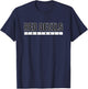 Red Devils Central High School Football T-Shirt - T-Shirt | Navy