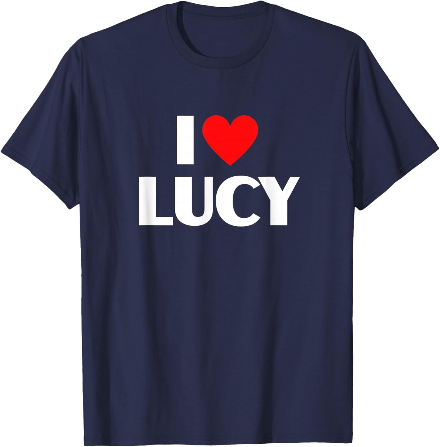 I Heart Lucy - I Love Best Lucy T-Shirt - T-Shirt | Navy