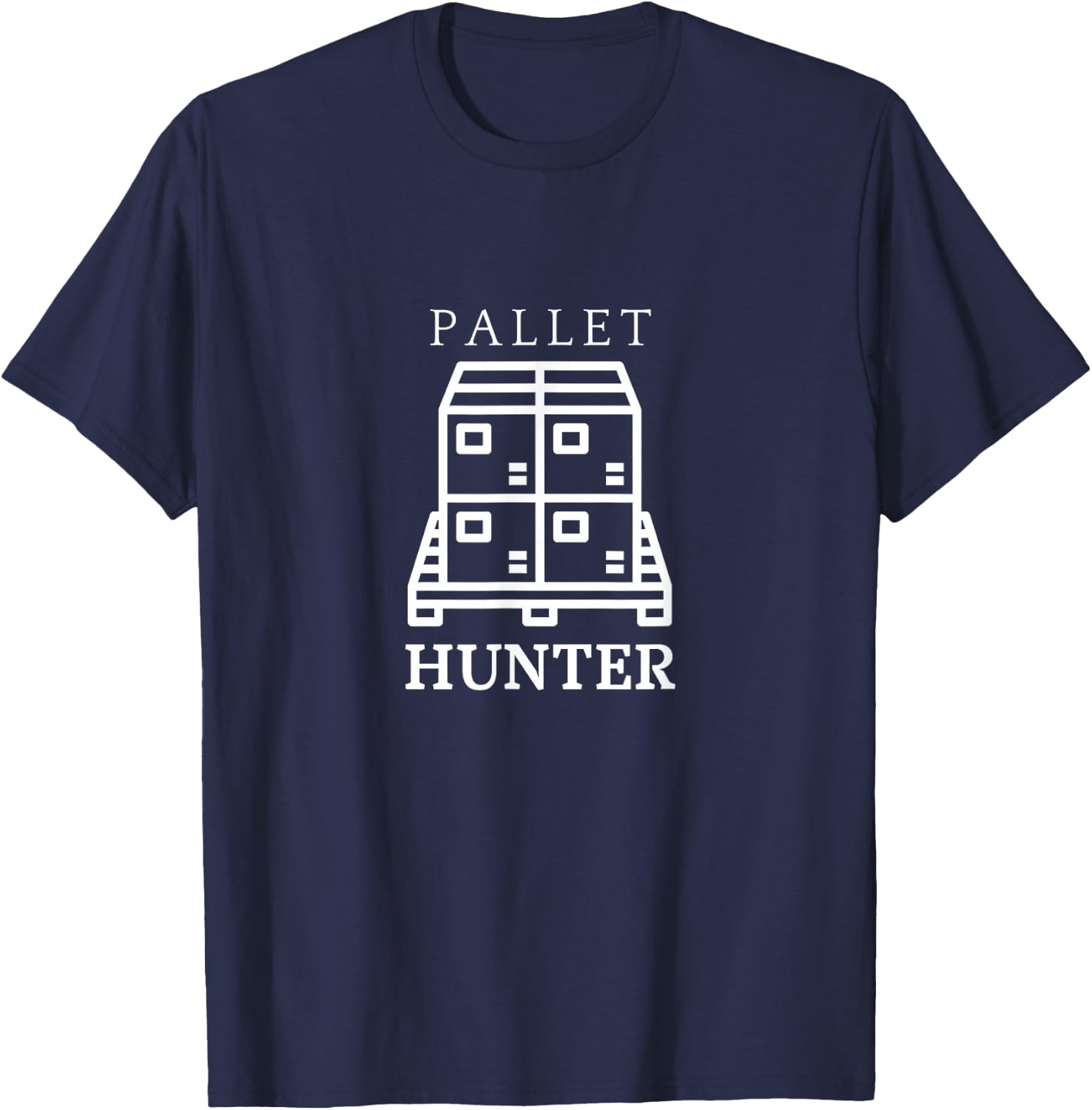Liquidation Pallet Hunter - Pallet Reseller T-Shirt - T-Shirt | Navy