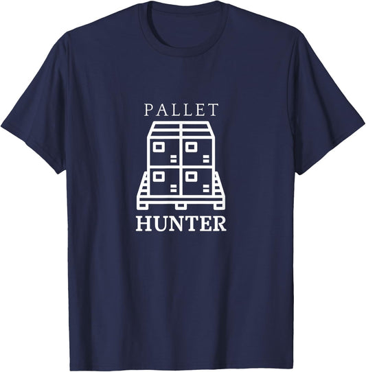 Liquidation Pallet Hunter - Pallet Reseller T-Shirt - T-Shirt | Navy