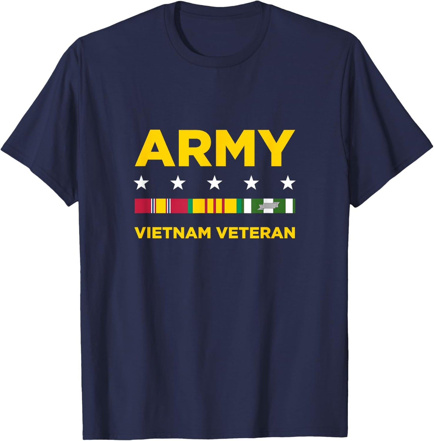 Vietnam Veteran Shirt - Army T-Shirt - T-Shirt | Navy