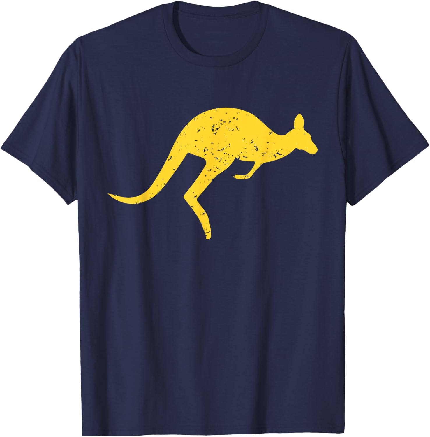Vintage Kangaroo Australia Shirt Aussie Roo Kangaroo T-Shirt - T-Shirt | Navy