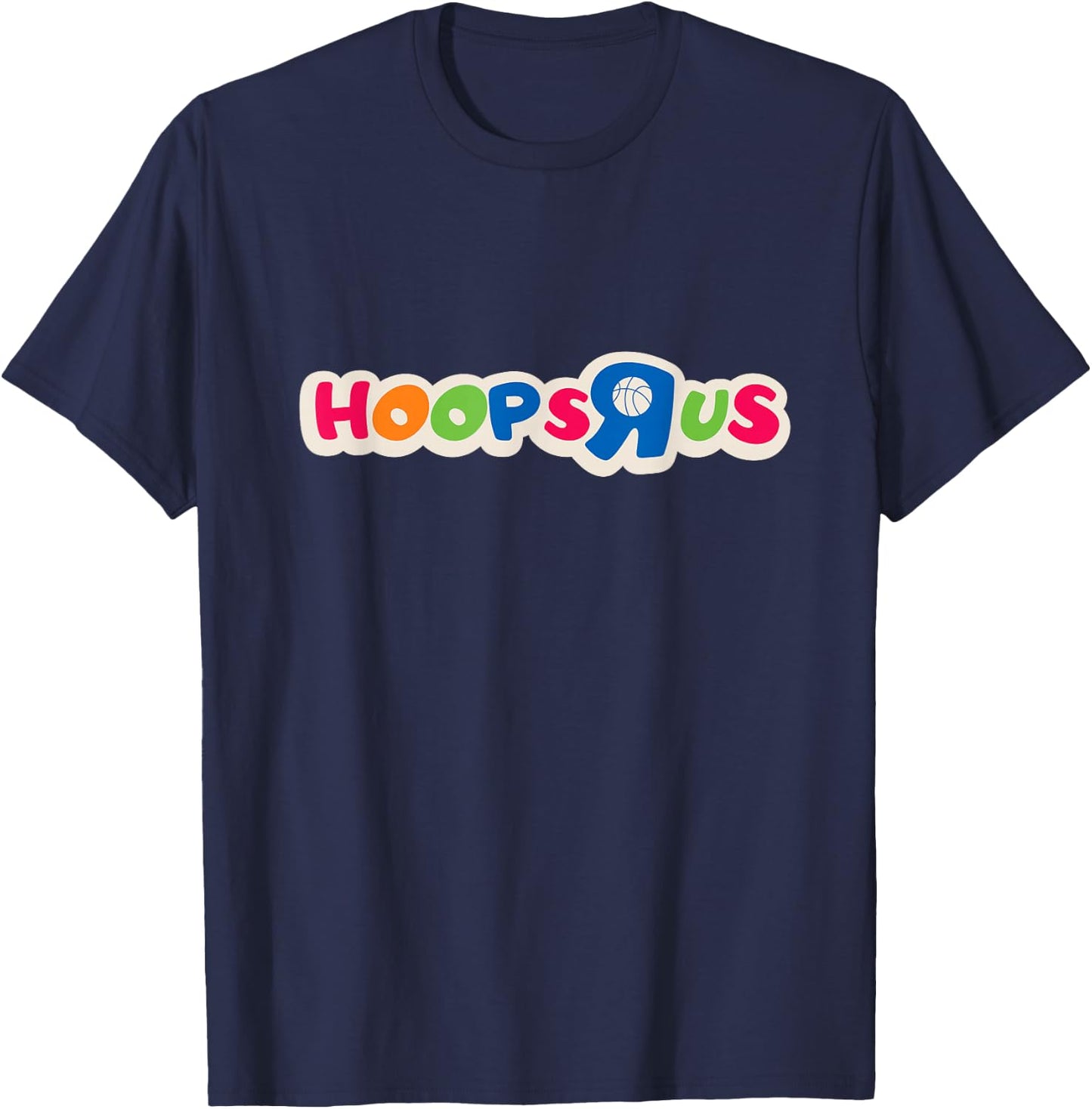 hooper apparel Hoops r us funny basketball apparel T-Shirt - T-Shirt | Navy