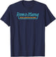 Stranger Things 4 Rink O Mania Roller Skating T-Shirt - T-Shirt | Navy