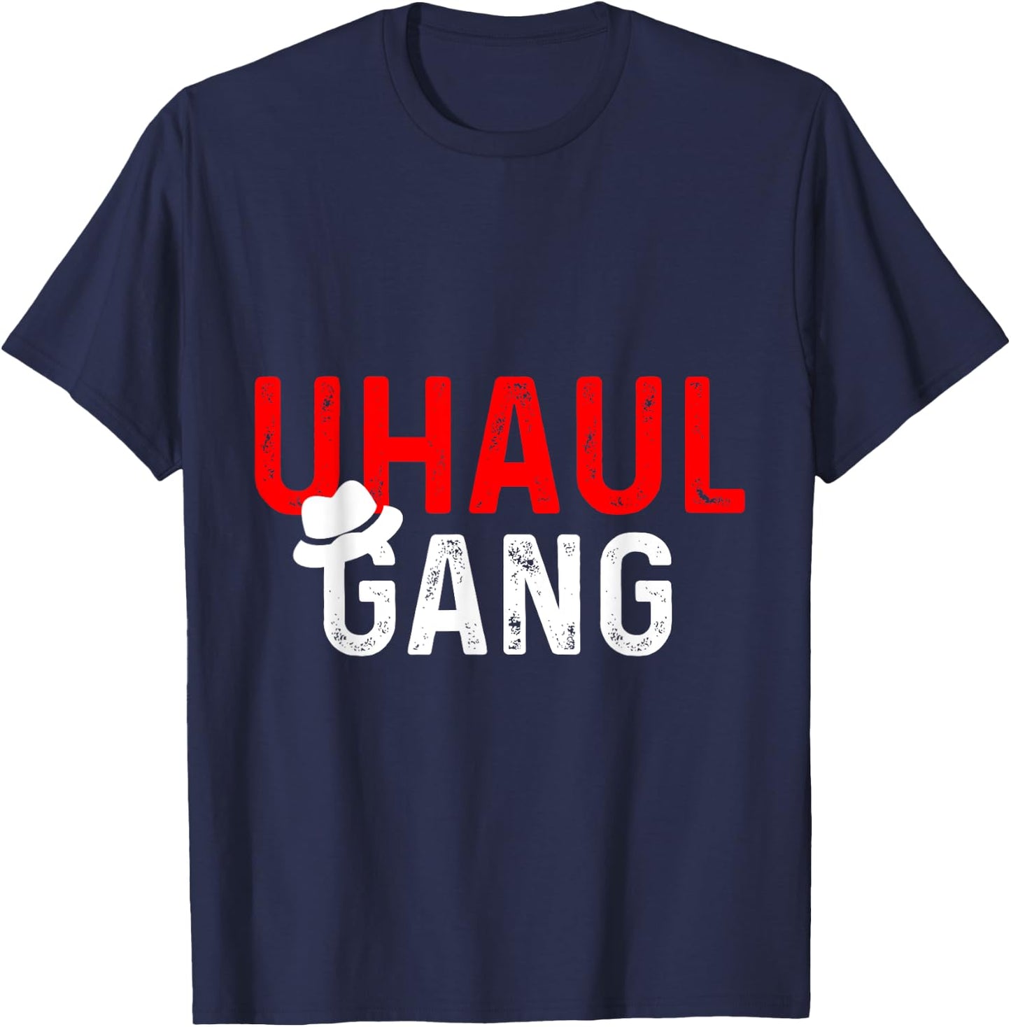 TOP UHAUL CREW Black Adult Classic Fit T-Shirt - T-Shirt | Navy