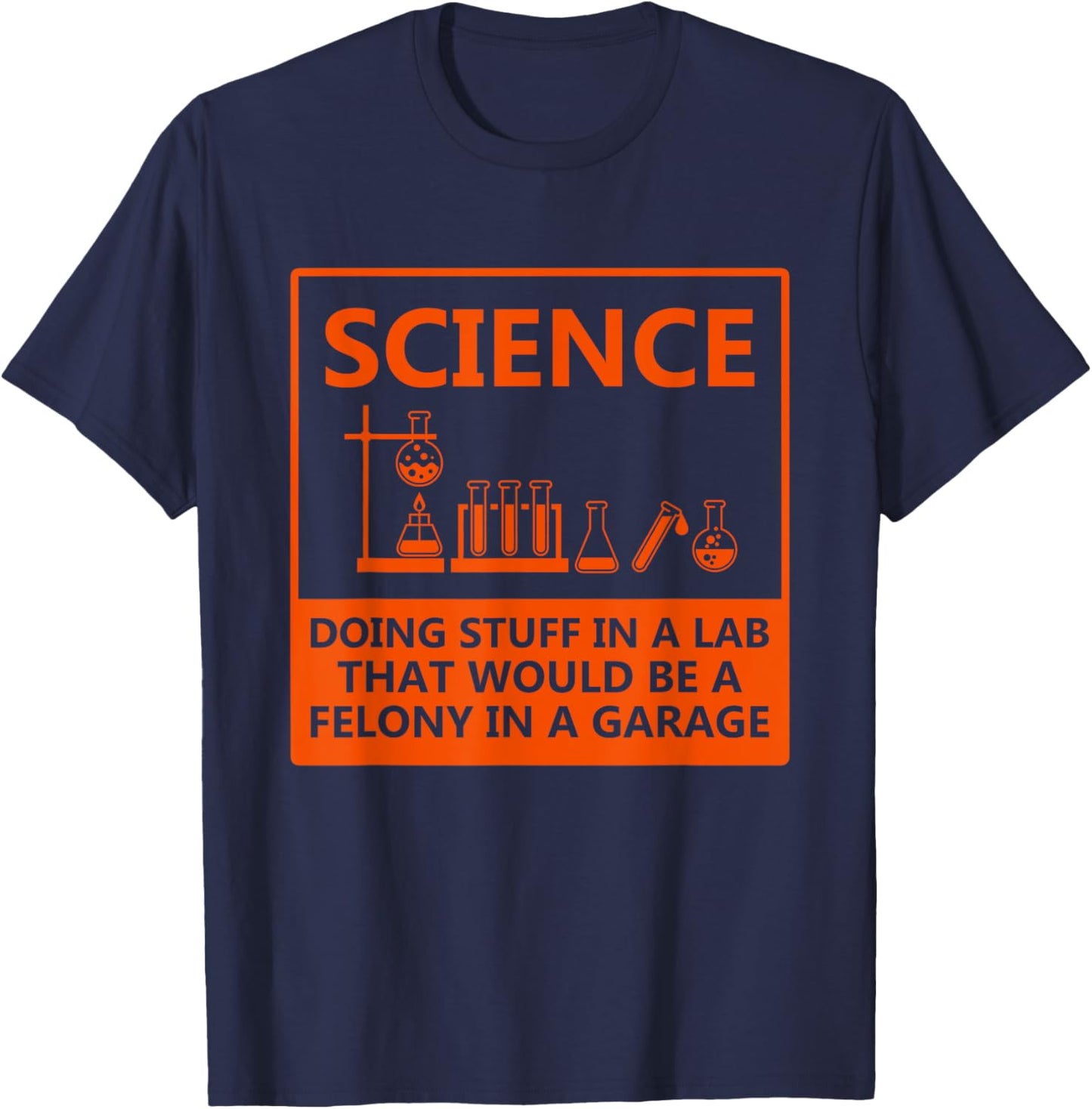 Funny Science Chemistry T Shirt for Nerds T-Shirt - T-Shirt | Navy
