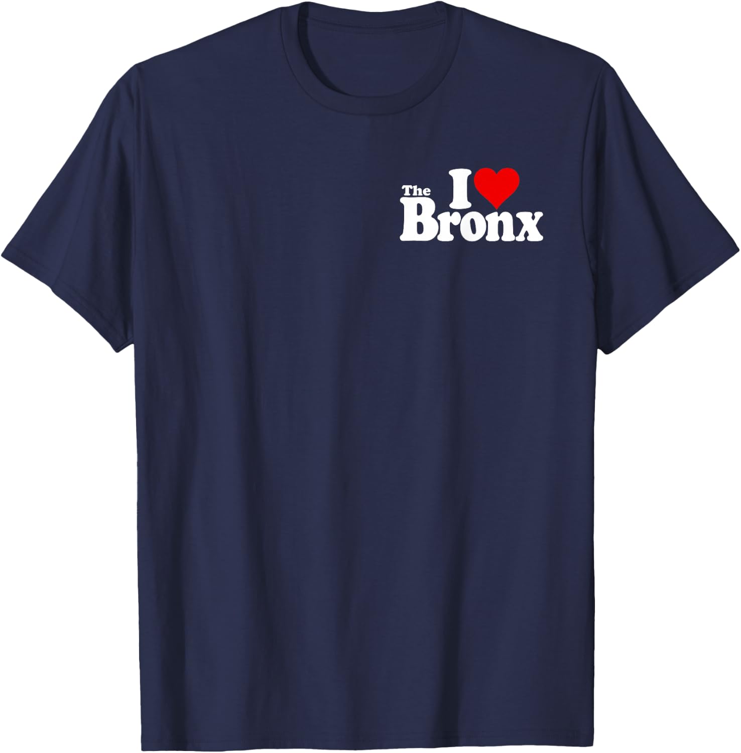 I Love Heart the Bronx New York T-Shirt - T-Shirt | Navy