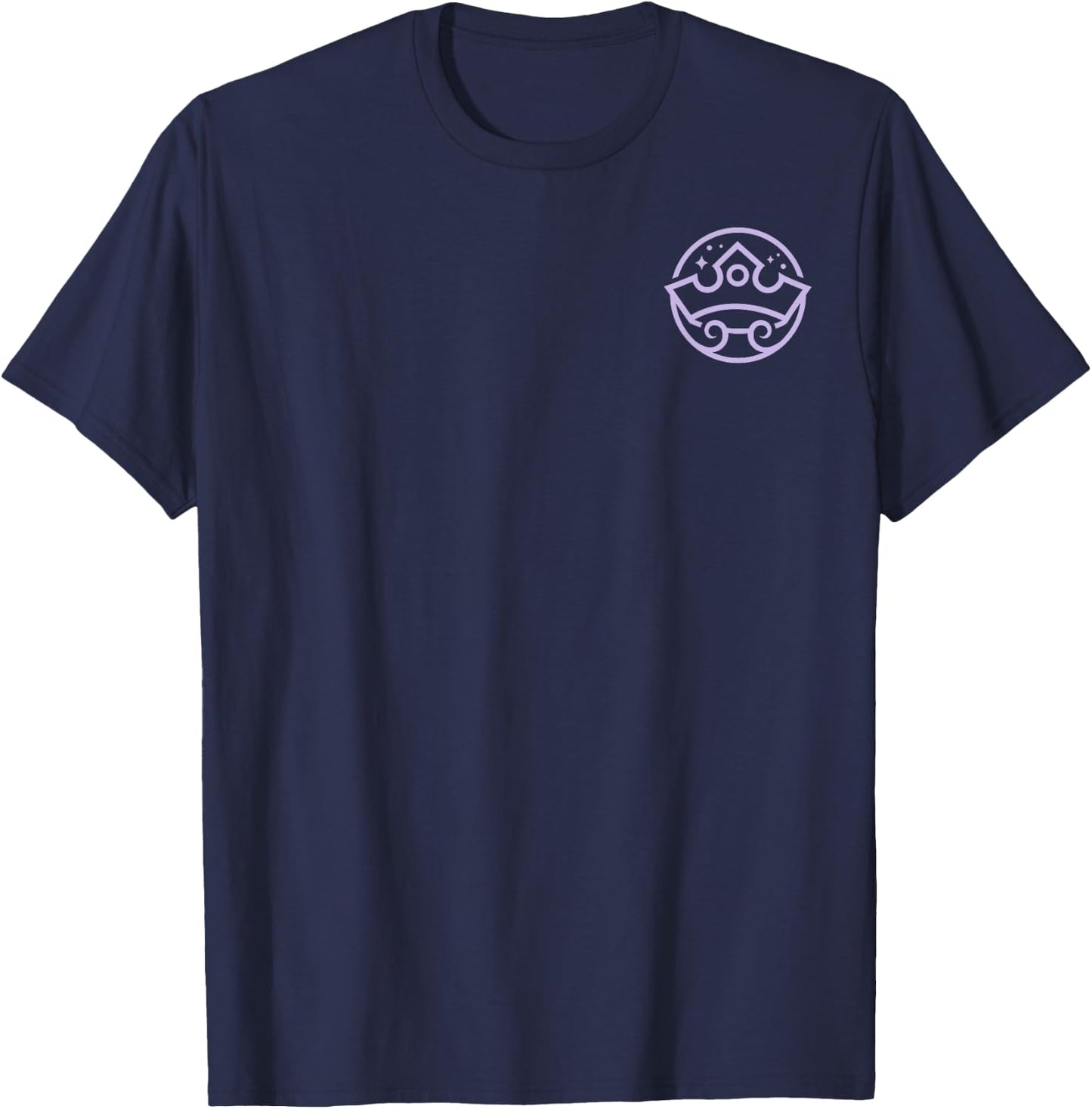 Disney Princess Iconic Crown & Iconic Autographs F & B Logo T-Shirt - T-Shirt | Navy