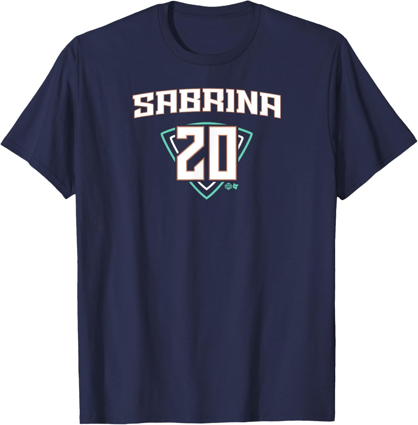 Sabrina Ionescu: NY 20 - New York Basketball T-Shirt - T-Shirt | Navy