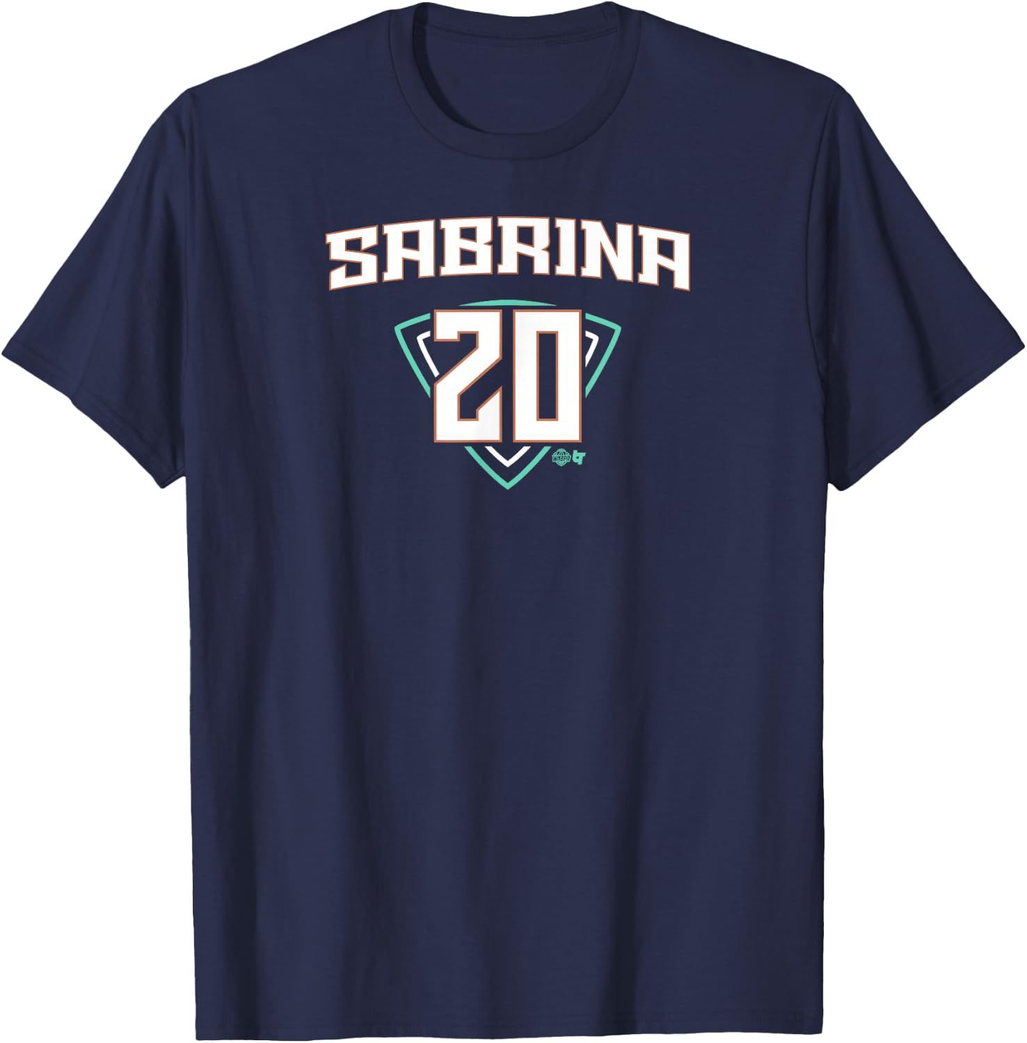 Sabrina Ionescu: NY 20 - New York Basketball T-Shirt - T-Shirt | Navy