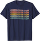 Chicken Fried Steak Typeset T-Shirt - T-Shirt | Navy