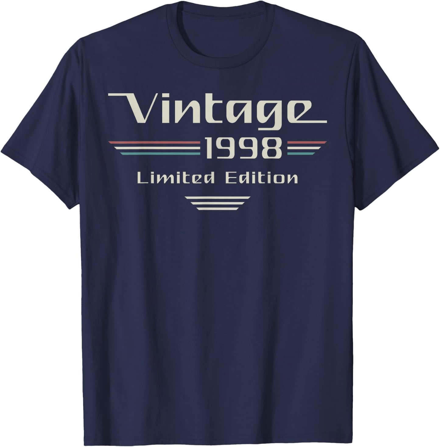 Vintage 1998 Limited Edition Classic Car 28th Birthday T-Shirt - T-Shirt | Navy