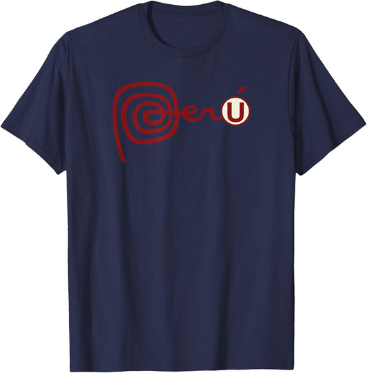 Club Universitario de Deportes Peru Futbol Soccer T Shirt T-Shirt - T-Shirt | Navy