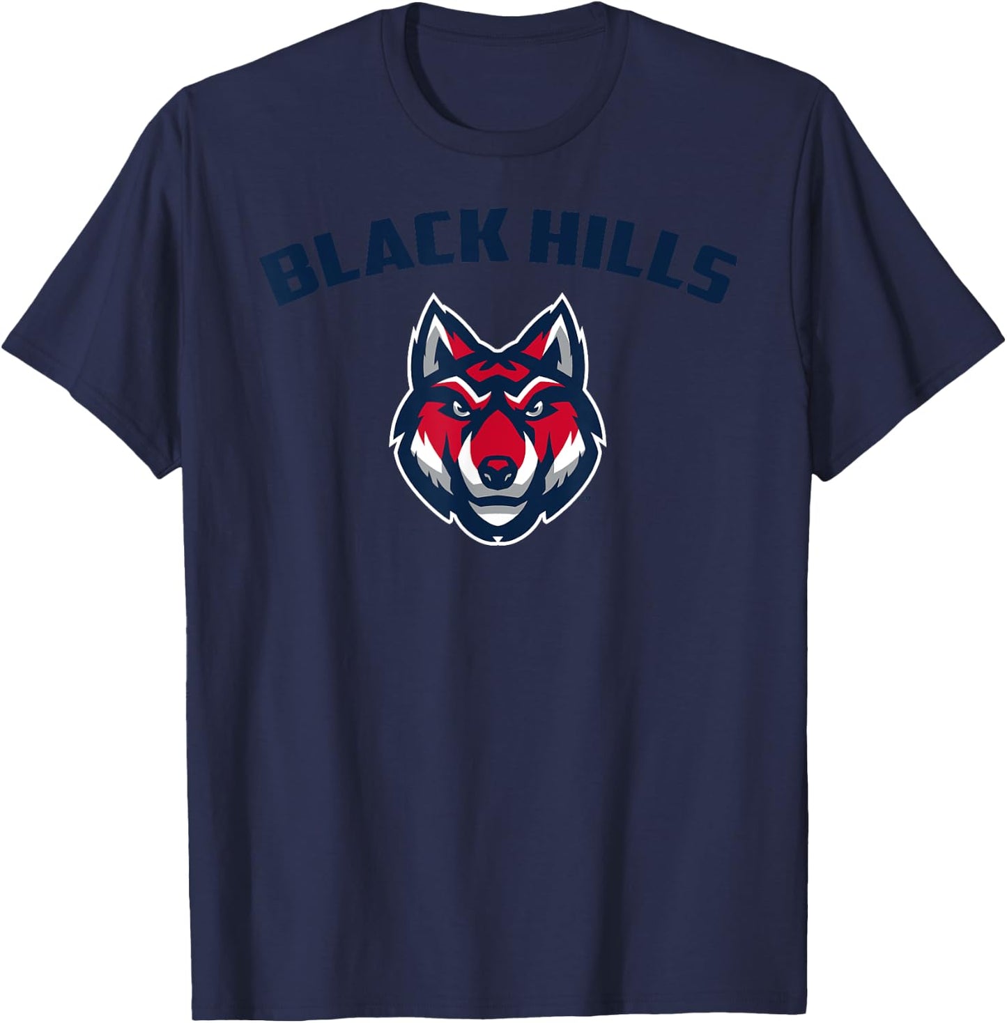 Black Hills High School Wolves T-Shirt - T-Shirt | Navy