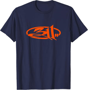 Official 311 Logo T-Shirt - T-Shirt | Navy