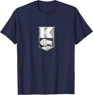 Kaiser Logo Cars Vintage Design T-Shirt - T-Shirt | Navy