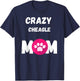 Crazy Cheagle Dog Mom Gift Men Women Kids T-Shirt - T-Shirt | Navy