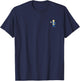 Fallout - Vault Boy Small Design T-Shirt - T-Shirt | Navy