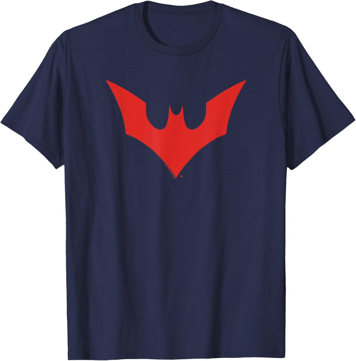 Batman Beyond Beyond Bat Logo T-Shirt - T-Shirt | Navy