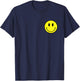 Techno Acid House Music, Have A Nice Trip, Double Side Print T-Shirt - T-Shirt | Navy