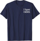 I Have Rabies Pocket Graphic T-Shirt - T-Shirt | Navy