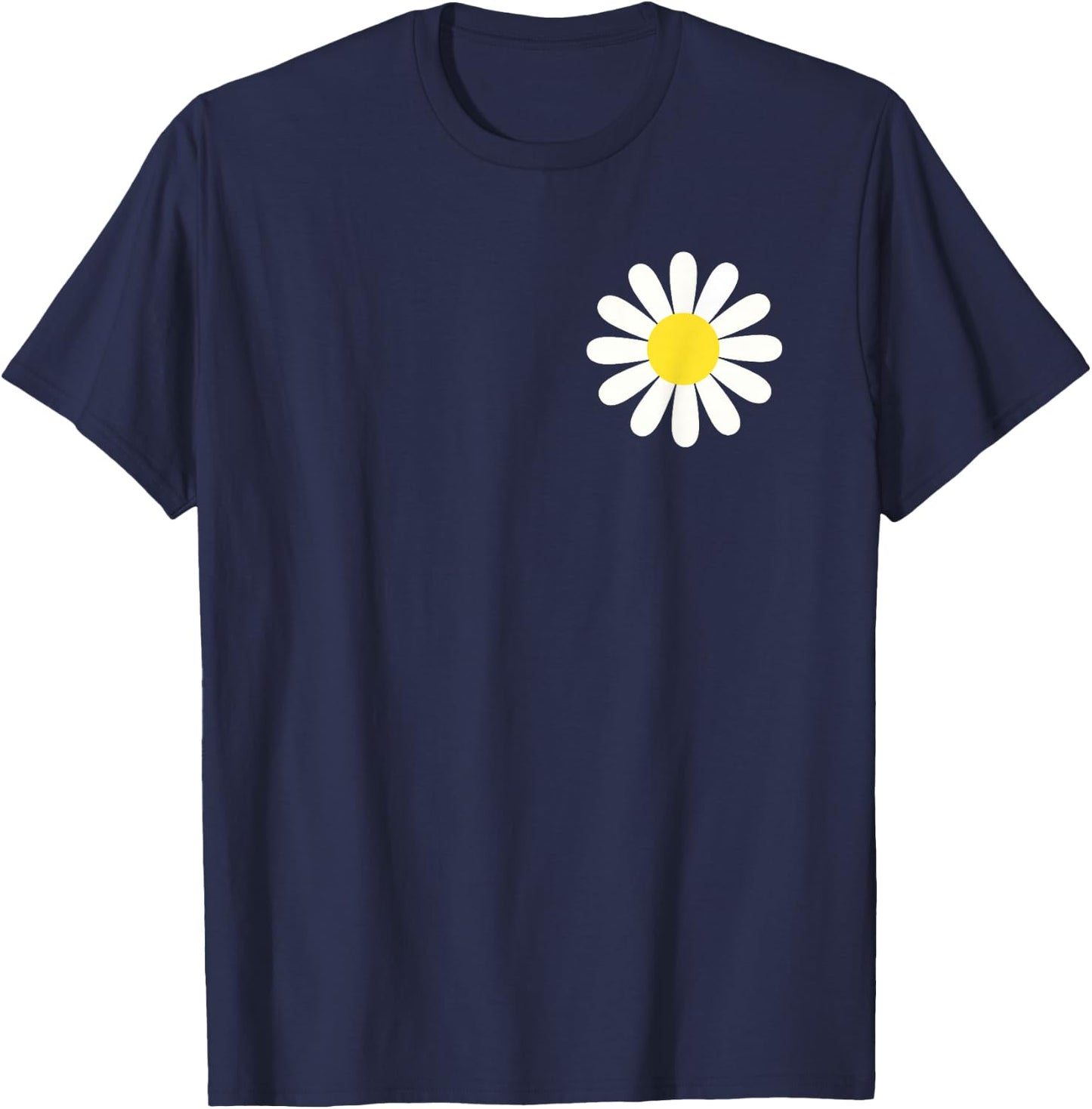 Nice white Daisies Flower Cute Daisies Flower Daisies Lovers T-Shirt - T-Shirt | Navy