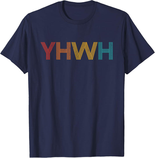 YHWH God Yahweh T-Shirt - T-Shirt | Navy