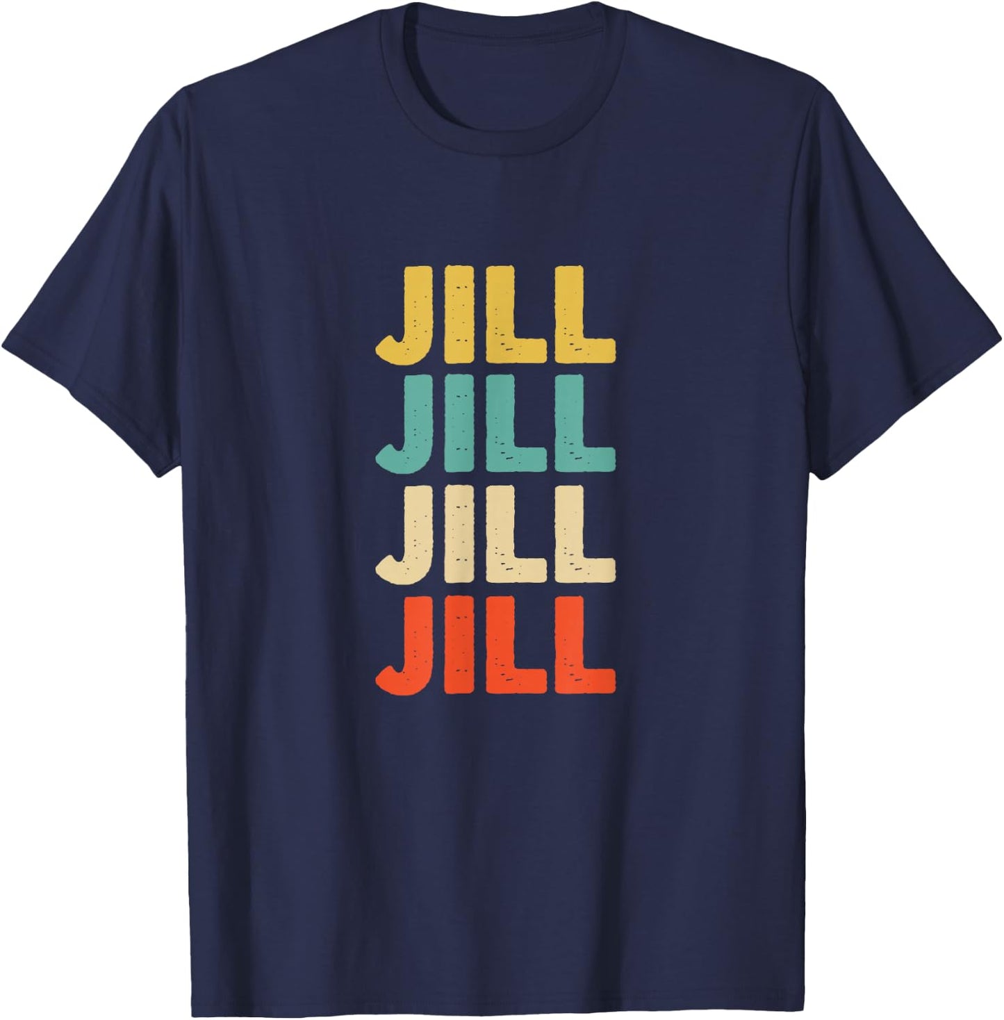 Jill Name T-Shirt - T-Shirt | Navy