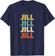 Jill Name T-Shirt - T-Shirt | Navy