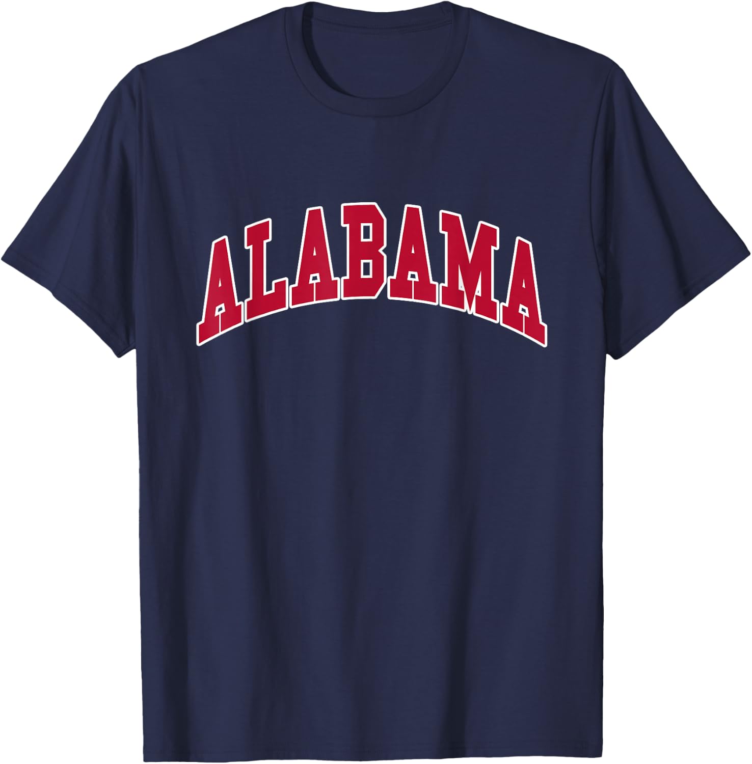 ALABAMA - Throwback Design - Classic T-Shirt - T-Shirt | Navy
