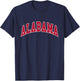 ALABAMA - Throwback Design - Classic T-Shirt - T-Shirt | Navy