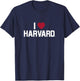 Harvard University Crimson | Official NCAA Merch | ILSHRV001 T-Shirt - T-Shirt | Navy