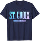 St. Croix US Virgin Islands USVI Pride Souvenir T-Shirt - T-Shirt | Navy