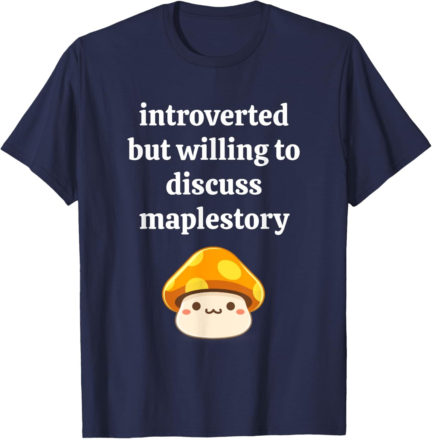 MapleStory Reboot Shadower Nostalgia Server Nodes Training T-Shirt - T-Shirt | Navy