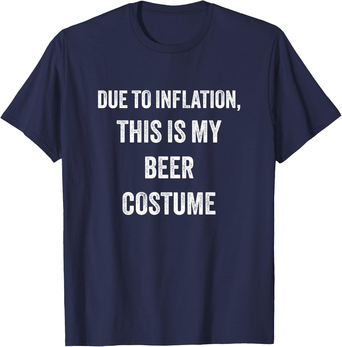 Beer Halloween Costume T-Shirt - T-Shirt | Navy
