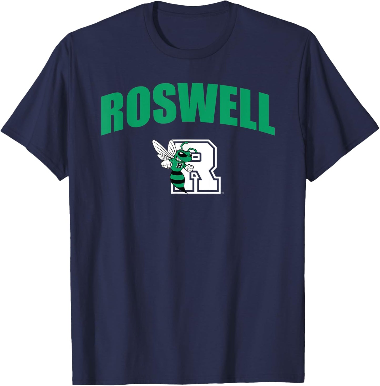 Roswell High School Hornets T-Shirt - T-Shirt | Navy