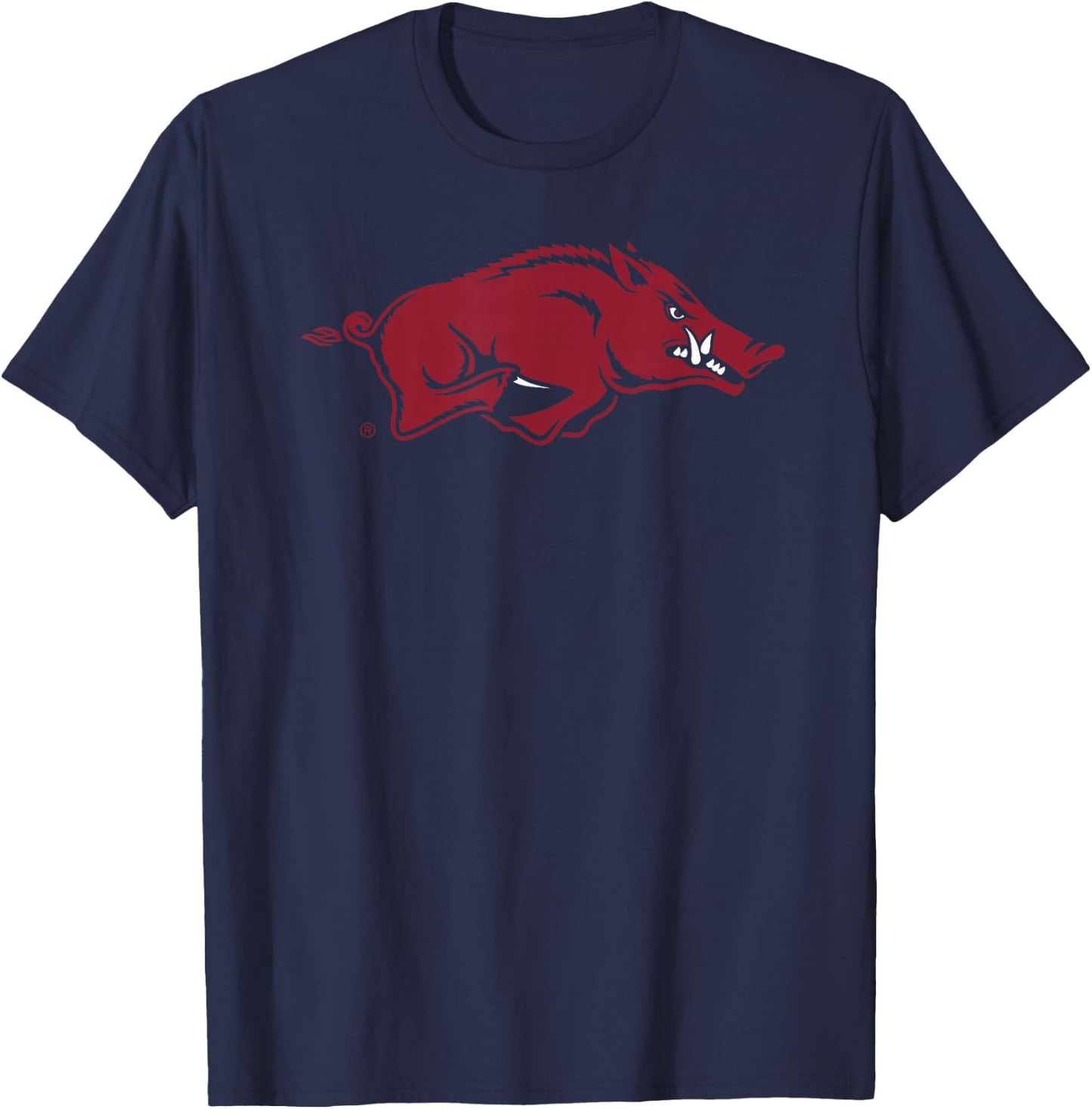 Arkansas Razorbacks Icon Black Officially Licensed T-Shirt - T-Shirt | Navy