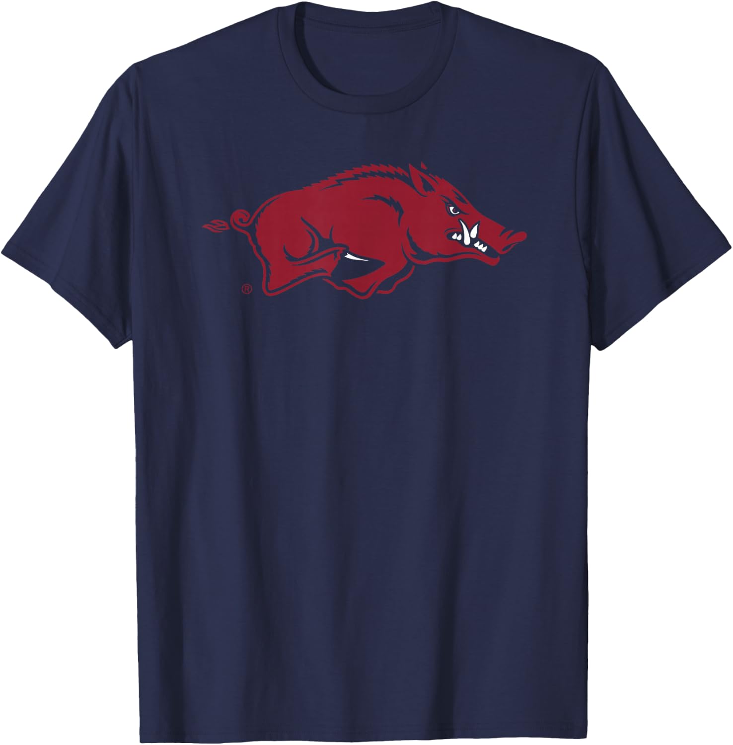 Arkansas Razorbacks Icon Black Officially Licensed T-Shirt - T-Shirt | Navy