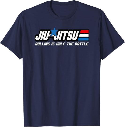 Funny Jiu Jitsu T-Shirt - T-Shirt | Navy