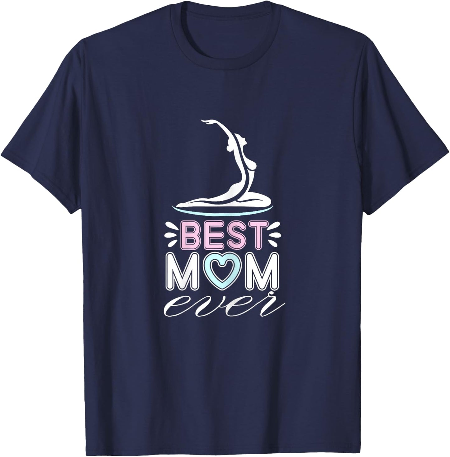 Delightful Yoga Mothers Quote T-Shirt - T-Shirt | Navy