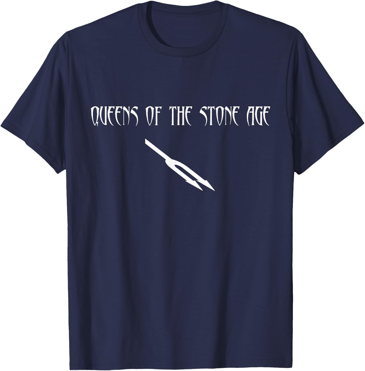 Official Queens of The Stone Age Songs for The Deaf T-Shirt - T-Shirt | Navy